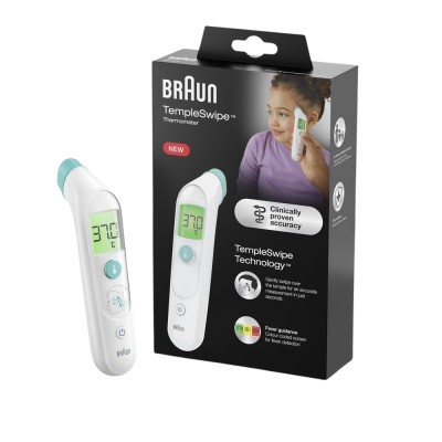 Braun BST 200EE, Čelový teploměr