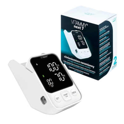 Vitammy Next 7 Ramenní tlakoměr s hlasovou funkcí a manžetou vyššího standardu