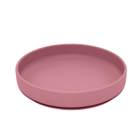 Petite&Mars Talíř silikonový s přísavkou TAKE&MATCH Dusty Rose 6m+ 400 ml