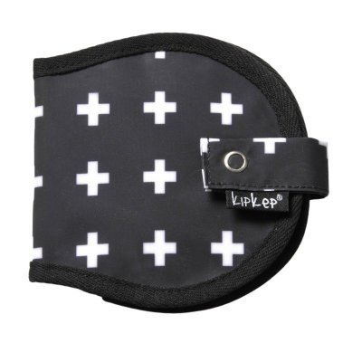 KipKep Pouzdro na vložky do podprsenky Nursery Wallet Crossy Black