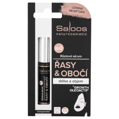 Saloos Bio sérum na řasy a obočí 7 ml