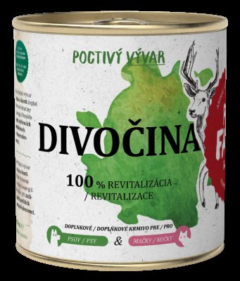 PET FARM FAMILY Divočina - vývar pro psy i kočky 270 ml