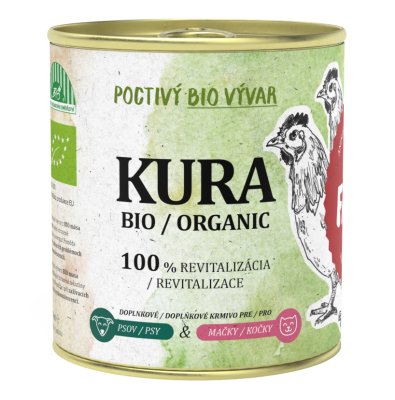 Pet Farm Family Bio Kura - vývar pro psy i kočky 270 ml