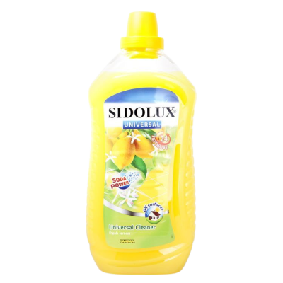 Sidolux Universal Svěží citron, univerzální čistič na všechny povrchy a podlahy 1 l Sidolux Universal Svěží citron, univerzální čistič na všechny povrchy a podlahy 1 l