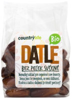 Country Life Datle sušené bez pecek BIO 250 g Country Life Datle sušené bez pecek BIO 250 g