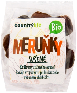 Country Life Meruňky sušené BIO 100 g
