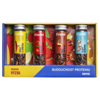 Sens Křupaví & pražení cvrčci - Dárkový set 4 chutí 4 x 20 g