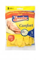 Spontex Confort rukavice vel. S 2 páry 2 x 2 ks