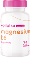 Pilulka Selection Magnesium bisglycinát + B6 75 kapslí