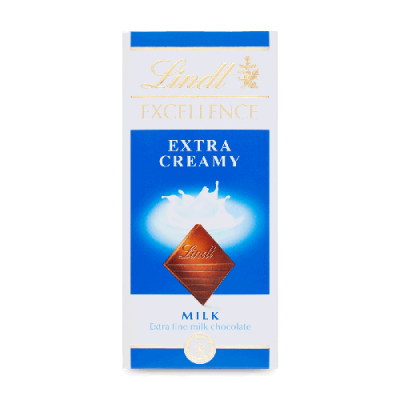 Lindt Excellence Extra mléčná čokoláda 100 g