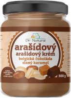 Dr. Natural Arašídový krém s belgickou čokoládou a slaným karamelem 500 g