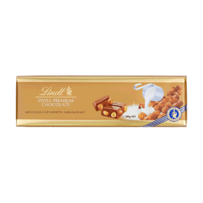 Lindt Gold Tablet Hazelnut 300 g