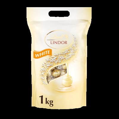 Lindt Lindor Bag White 1000 g