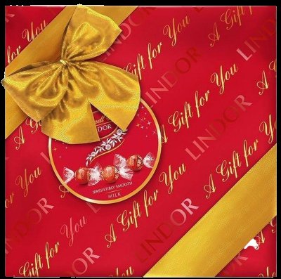 Lindt Lindor Gift Box Milk 6 x 287 g