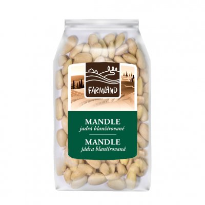 Farmland Mandle loupané 500 g