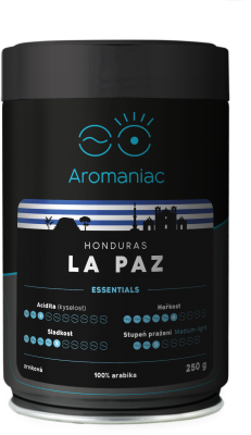 Aromaniac Honduras La Paz, mletá, dóza 250 g