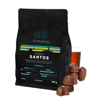 Aromaniac Brazílie Santos, mletá 250 g