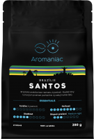 Aromaniac Brazílie Santos, mletá 250 g