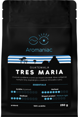 Aromaniac Guatemala Tres Maria, mletá 250 g