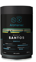 Aromaniac Brazílie Santos, zrnková, dóza 250 g