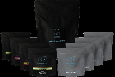 Aromaniac Degustační balíček Aromaniac Pokušitel 8 x 50 g Aromaniac Degustační balíček Aromaniac Pokušitel 8 x 50 g