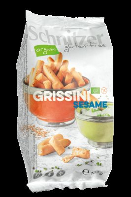 SCHNITZER Grissini Sesame 100 g