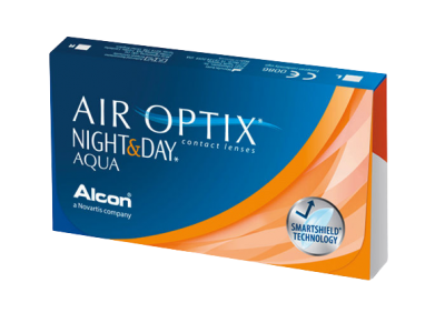 Alcon Air Optix Night & Day Aqua -1.75D, zakřivení: 8.40 6 čoček