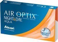 Alcon Air Optix Night & Day Aqua -1.50D, zakřivení: 8.60 6 čoček