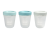 Beaba Kelímky na jídlo silikonové Jungle 3 x 200 ml