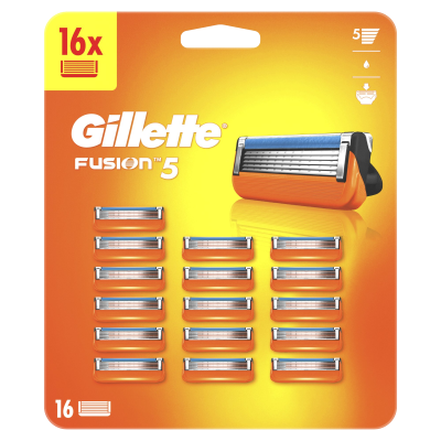 Gillette Fusion5 pánská náhradní holicí hlavice 16 ks