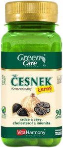 VitaHarmony Černý česnek 500 mg, 90 kapslí
