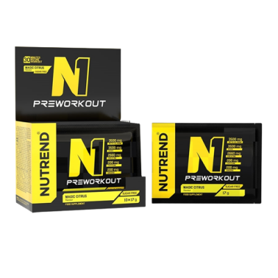 Nutrend N1 Pre - Workout magic citrus 10 x 17 g