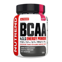 Nutrend BCAA 4:1:1 Energy Powder malina 500 g