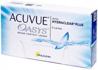 Acuvue Oasys with HYDRACLEAR®PLUS dioptrie: -2,25 (6 čoček)