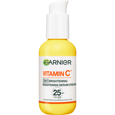 Garnier Skin Naturals Sérum a krém s vitaminem C pro rozjasnění pleti 50 ml