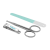 BABYONO Set - dětská manikúra - mint
