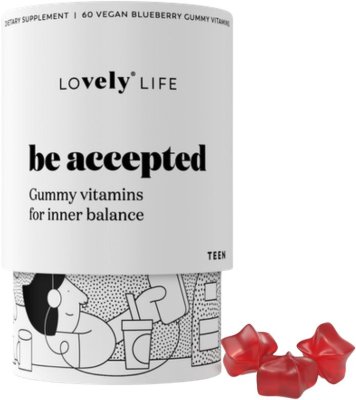 LOVELY LIFE Be accepted gumové vitamíny 60 ks