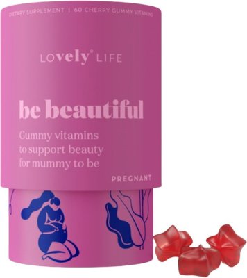 LOVELY LIFE Be beautiful gumové vitamíny na podporu krásy 60 ks