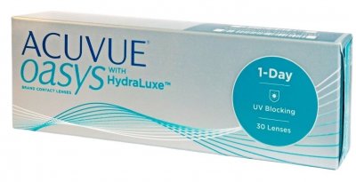 Acuvue Oasys 1-Day with HydraLuxe -1,25D 30 čoček