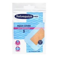 Salvequick Voděodolná náplast Med Aqua Cover, 5 ks