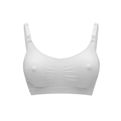 Medela Těhotenská a kojicí podprsenka Keep Cool bílá L
