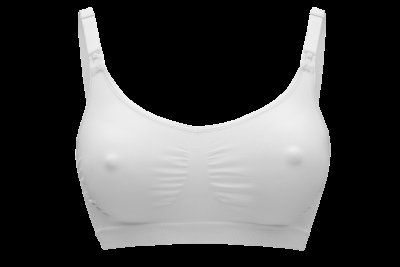 Medela Těhotenská a kojicí podprsenka Keep Cool bílá XL