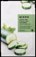 Mizon Joyful Time Essence Mask Cucumber Plátýnková maska s rozjasňujícím a hydratačním účinkem 23 g Mizon Joyful Time Essence Mask Cucumber Plátýnková maska s rozjasňujícím a hydratačním účinkem 23 g