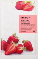 Mizon Joyful Time Essence Mask Strawberry Plátýnková maska se zjemňujícím účinkem 23 g