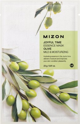 Mizon Joyful Time Essence Mask Olive Hydratační plátýnková maska 23 g