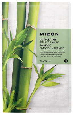 Mizon Joyful Time Essence Mask Bamboo Plátýnková maska s vyhlazujícím efektem 23 g Mizon Joyful Time Essence Mask Bamboo Plátýnková maska s vyhlazujícím efektem 23 g