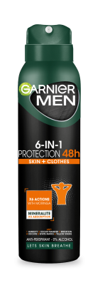 Garnier Deo spray protect 6 fresh for men 150 ml