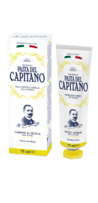 Pasta del capitano 1905 Sicily Lemon - premium zubní pasta sicilský citron 75 ml