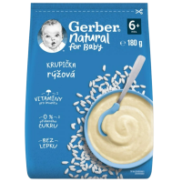 Gerber Natural rýžová krupička 180 g