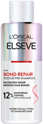 L'Oréal Paris Elseve Bond Repair regenerační před-šamponová péče s kyselinou citronovou, 200 ml